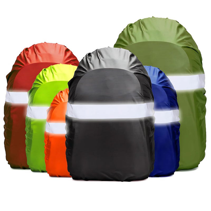 WSZCML Waterproof Backpack Rain Cover,8000mm Waterproof Level,Upgraded with Reflective,Anti-Slip Cross Buckle Straps,Ultra-Strong Multilayer Structure for Hiking,Biking,Camping,Outdoor, Traveling - Image 1